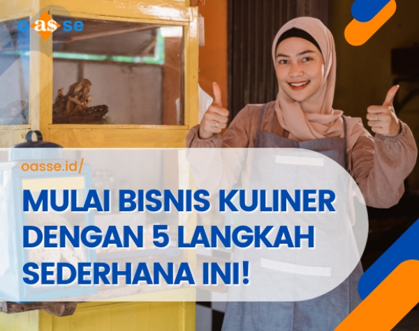 MULAI BISNIS KULINER DENGAN 5 LANGKAH SEDERHANA INI!